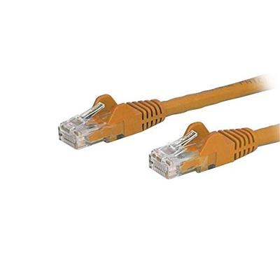 StarTech.com Cat6 Patch Cable - 150 ft - Orange Ethernet Cable - Snagless RJ45 Cable - Ethernet Cord