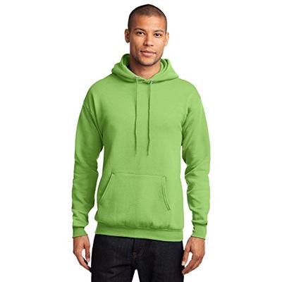 Port & Company Men's Classic Pullover Hooded Sweatshirt S Lime