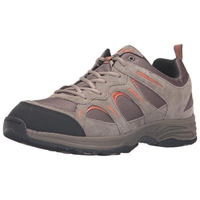 Propet Men's Connelly Walking Shoe Gunsmoke/Orange 11 M US