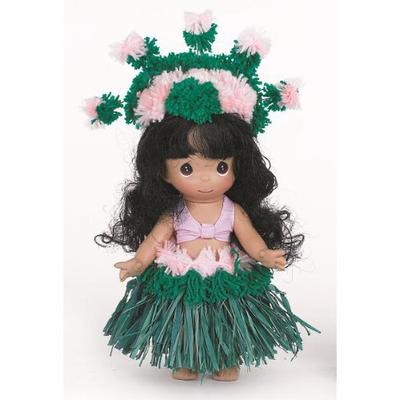 The Doll Maker Precious Moments Dolls, Linda Rick, Makamae, Hawaii Children of the World, 9 inch dol