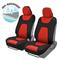 Motor Trend 3 Layer Waterproof Car Seat Covers - Modern 100% Airbag Compatible Quick Install Auto Pr