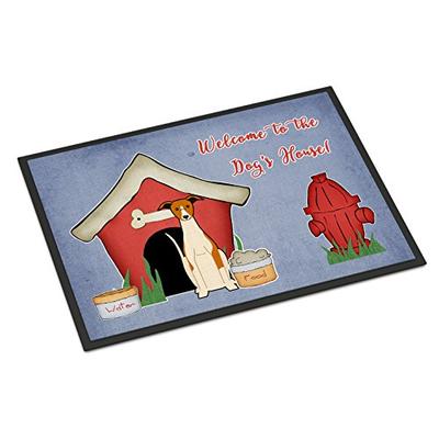 Caroline's Treasures BB2853JMAT Dog House Collection Whippet Indoor or Outdoor Mat 24x36, 24H X 36W,
