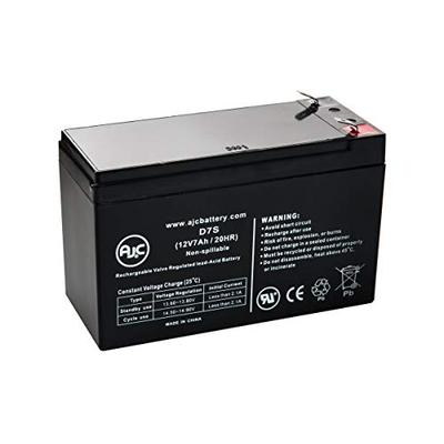 Embassy 12CE7.5 T1 12V 7Ah Sealed Lead Acid Battery - This is an AJC Brand Replacement