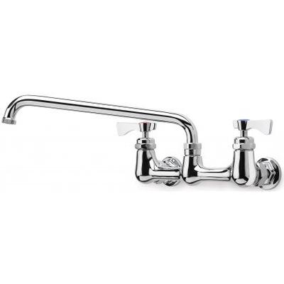 Krowne 14-814L Low Lead Faucet Splash Mount, 8" Centers, 14" Swing Nozzle, NSF
