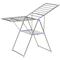 Household Essentials Collapsible Adjustable Gullwing Metal Clothes Drying Rack, Grey