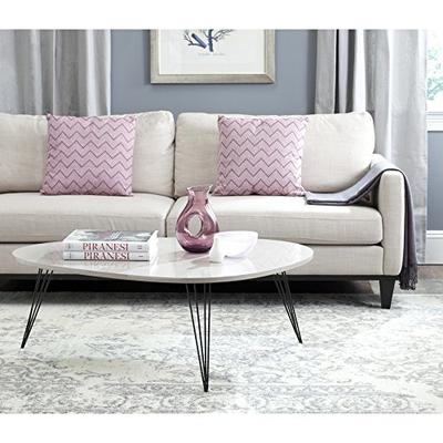 Safavieh Home Collection Wynton Taupe and Black Coffee Table
