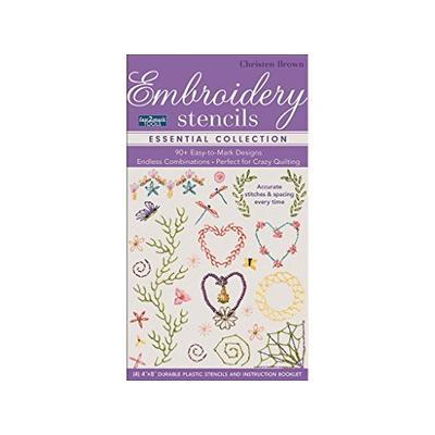C&T PUBLISHING C&T Essential Fast2Mark Embroidery Stencils