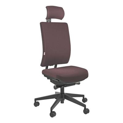 Original Steifensand Bürostuhl »Volto Plus Comfort« ohne Armlehnen mit Schukra-System mit Kopfstütze rot Image