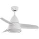 Ventilateur de Plafond Silencieux Industriel Blanc 91cm Moteur dc Sélectionnable