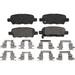 2011-2012 Infiniti G25 Rear Brake Pad Set - API