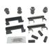 2000-2002, 2006-2013 Chevrolet Suburban 2500 Rear Brake Hardware Kit - API