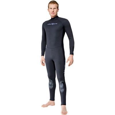 NeoSport Wetsuits Men's Premium Neoprene 1mm Full Suit, Black, Medium - Diving, Snorkeling & Wakeboa