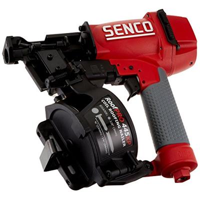 Senco 8V0001N 1-3/4" 15 Degree Angle Wire Coil Nailer, Red/Gray