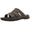 Rockport Men's Darwyn Slide Sandal, Brown Ii Leather, 13 M US