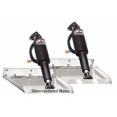 Lenco 15037-101 Trim Tab Kit, 12" x 12", 12V