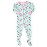 Leveret Flamingo Footed Pajama Sleeper 100% Cotton 18-24 Months screenshot. Sleepwear directory of Clothes.