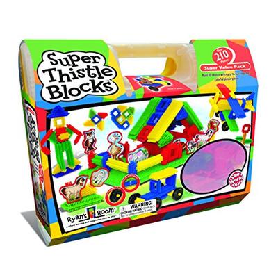 Small World Toys Ryan's Room - Super Thistle Blocks 210 Pc. Set