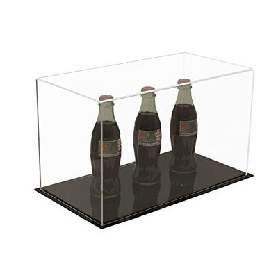 Acrylic Deluxe Clear Display Case - Medium Rectangle Box 15" x 8" x 9" (A013-DS)