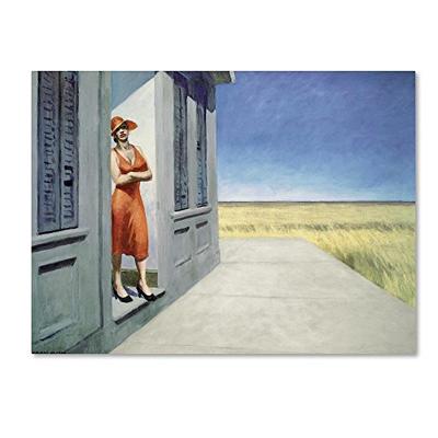 Carolina Morning by Edward Hopper, 35x47-Inch Canvas Wall Art