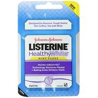 Listerine Healthy White Floss, Clean Mint (Pack of 6) by Listerine