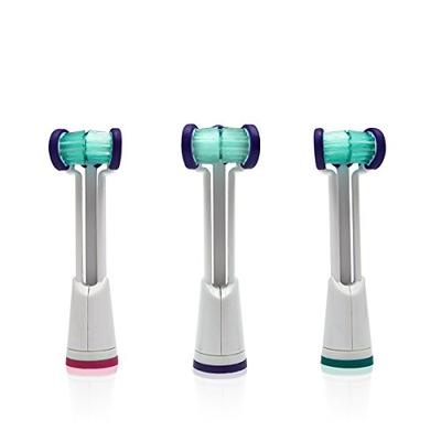 Sonicare Replacement Brush Heads by Triple Bristle - Cleaner Teeth & Whiter Smile in 1/3 The Time -