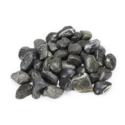 Aquascape Decorative River Stone Pebbles 22 lbs / 10 kg. - 78160 78161 (Black)