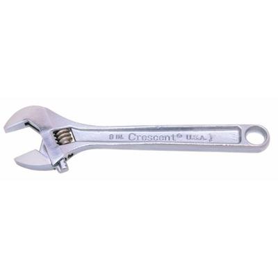 Crescent AC18 Adjustable Wrench Plated Finish, 8-Inch