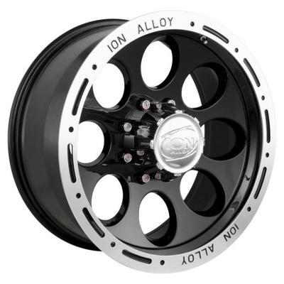 Ion Alloy 174 Black Beadlock Wheel (17x9"/8x165.1mm)