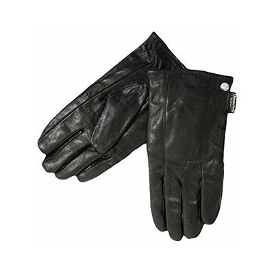 Mens Soft Black Leather 3M Thinsulate Winter Gloves Size Medium