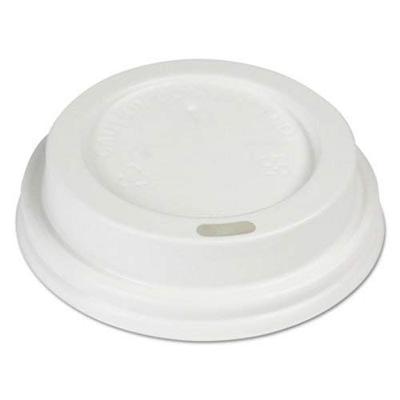 Boardwalk Hot Cup Dome Lids, Fits 8 Oz Hot Cups, White, 1000/Carton