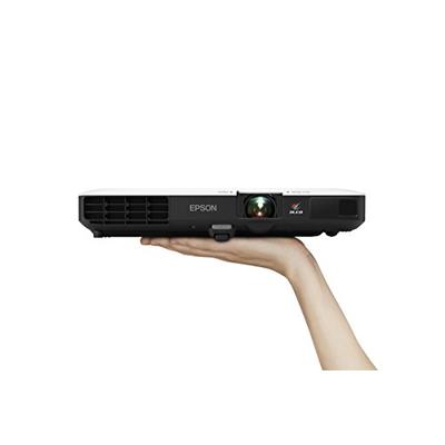 Epson PowerLite 1785W 3LCD WXGA wireless mobile projector with carrying case and fast and easy image