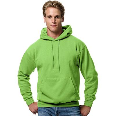 Hanes ComfortBlend EcoSmart Pullover Hoodie Sweatshirt, Lime, Large