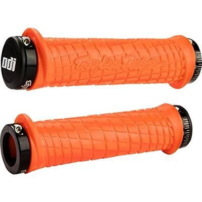 Odi Lock-On TLD Mountain Bike Grips Bonus Pack, Orange/Black