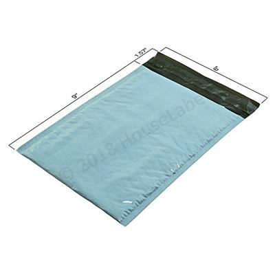 HouseLabels 250 bags Size #0 Poly BUBBLE Mailers 6 x 10 Padded Envelopes Self-Sealing Shipping Plast