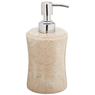 EVCO International 74585 Champagne Marble Fenway Liquid Soap Dispenser