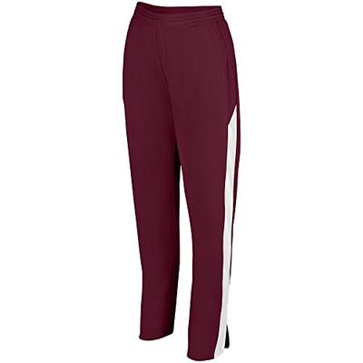 Augusta Sportswear Women's Medalist Pant 2.0 M Maroon/White