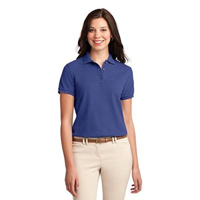 Port Authority Women's Silk Touch Polo 3XL Mediterranean Blue