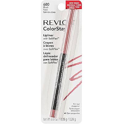 Revlon ColorStay Lip Liner with SoftFlex, Blush [680] 1 ea (Pack of 4)