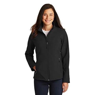 Port Authority Women's Waterproof Core Soft Shell Jacket Black 4X