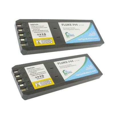 2x Pack - Replacement Battery for Fluke 700, 740, 744 BP7235, DSP-4000PL, DSP-4000 Documenting Proce
