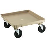 Traex 1697 Beige Glass Rack Dolly without Handles screenshot. Janitorial Supplies directory of Janitorial & Breakroom Supplies.