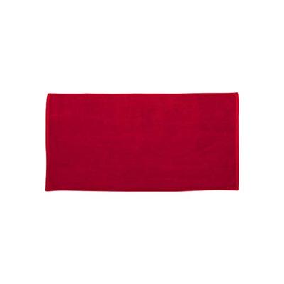 Carmel Towel Company Velour Beach Towel, Red, One Size