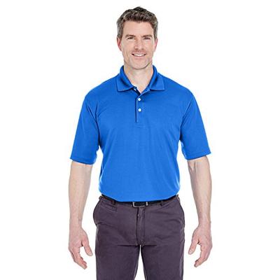 Ultraclub Mens Cool & Dry Stain-Release Performance Polo 8445 -Royal M