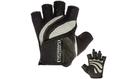 Contraband Pink Label 5437 EXTREME Grip Weight Lifting Gloves w/Rubber Padded Palm (Gray, Medium)