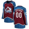 Women's Fanatics Branded Maroon Colorado Avalanche Home Breakaway Custom Jersey