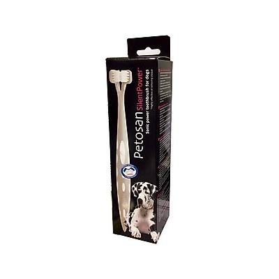 Petosan SilentPower Sonic Double-Headed Dog & Cat Toothbrush