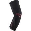 Alpinestars Paragon Plus Protecteurs de genou, noir-rouge, taille 2XL