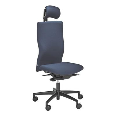 Original Steifensand Bürostuhl »Seno Comfort« ohne Armlehnen mit Schukra-System mit Kopfstütze blau Image