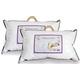 Gx Suspension Pillow Pack of 2 | 2 x Medium-Firm Bed Pillows - Firm Support Bed Pillows Designed for Back and Side Sleepers - Patented Internal Ties with 100% Cotton Shell