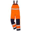 Fristads Kansas 100003 High Vis Bib N Brace Hi-Vis Orange/Navy C54(38" W/32 L)